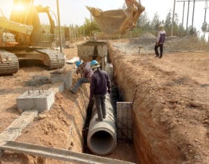 cement pipes
