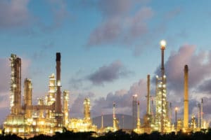 oil refinery