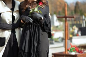 daughters grieving