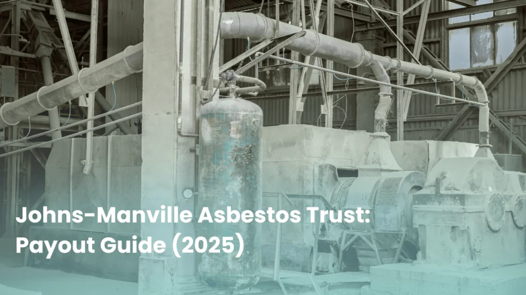 Old building with asbestos-containing pipes and insulation
