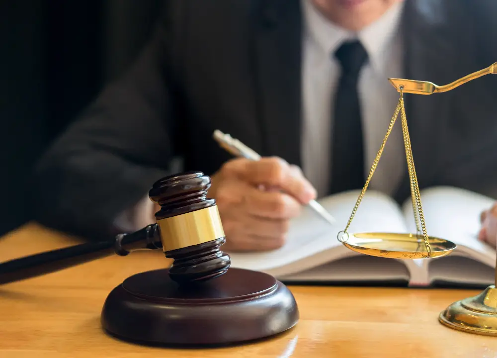 Attorney meeting with client to provide legal guidance and reduce emotional stress